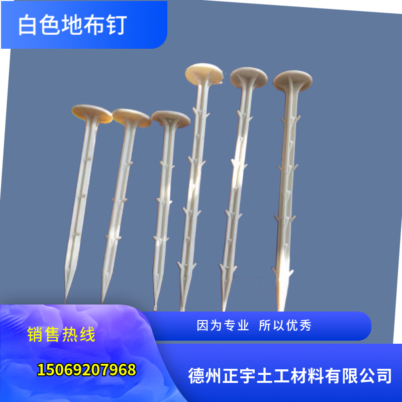 白色地布釘