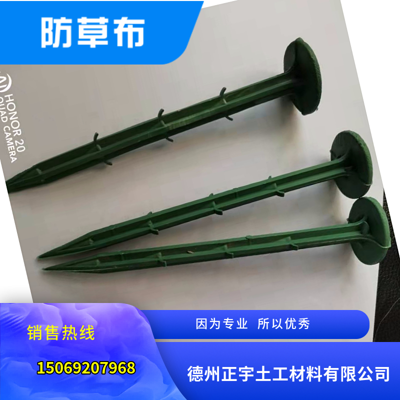綠色地布釘