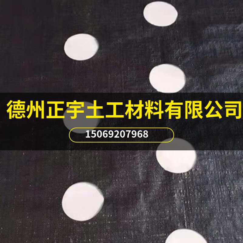 錯(cuò)行打孔防草布（園藝地布）